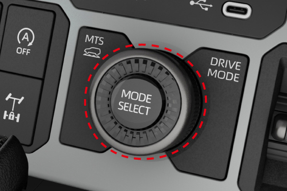ドライブモードセレクト　モードセレクトスイッチ