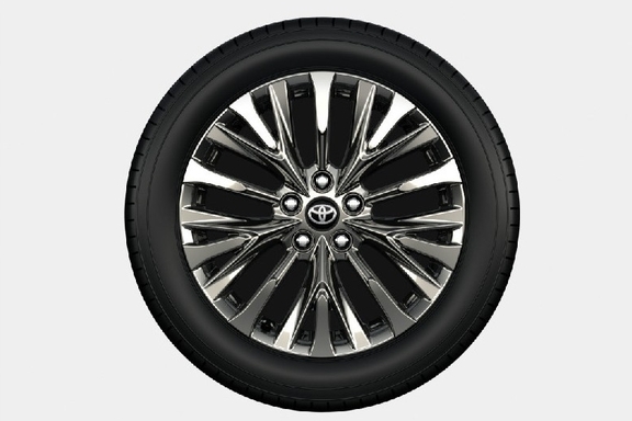225/55Ｒ19タイヤ＆19×7Jアルミホイール（シルバースパッタリング塗装）［プラグインハイブリッド車に標準装備］